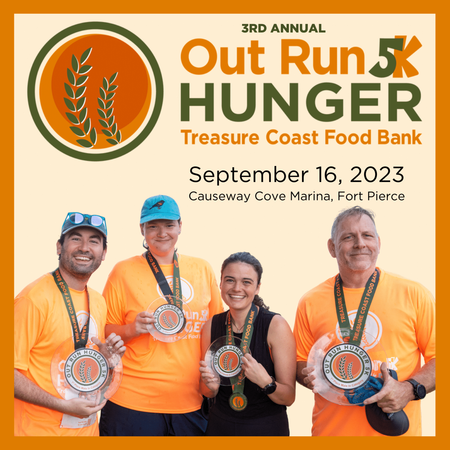 Treasure Coast Food Bank Out Run Hunger 5K Race